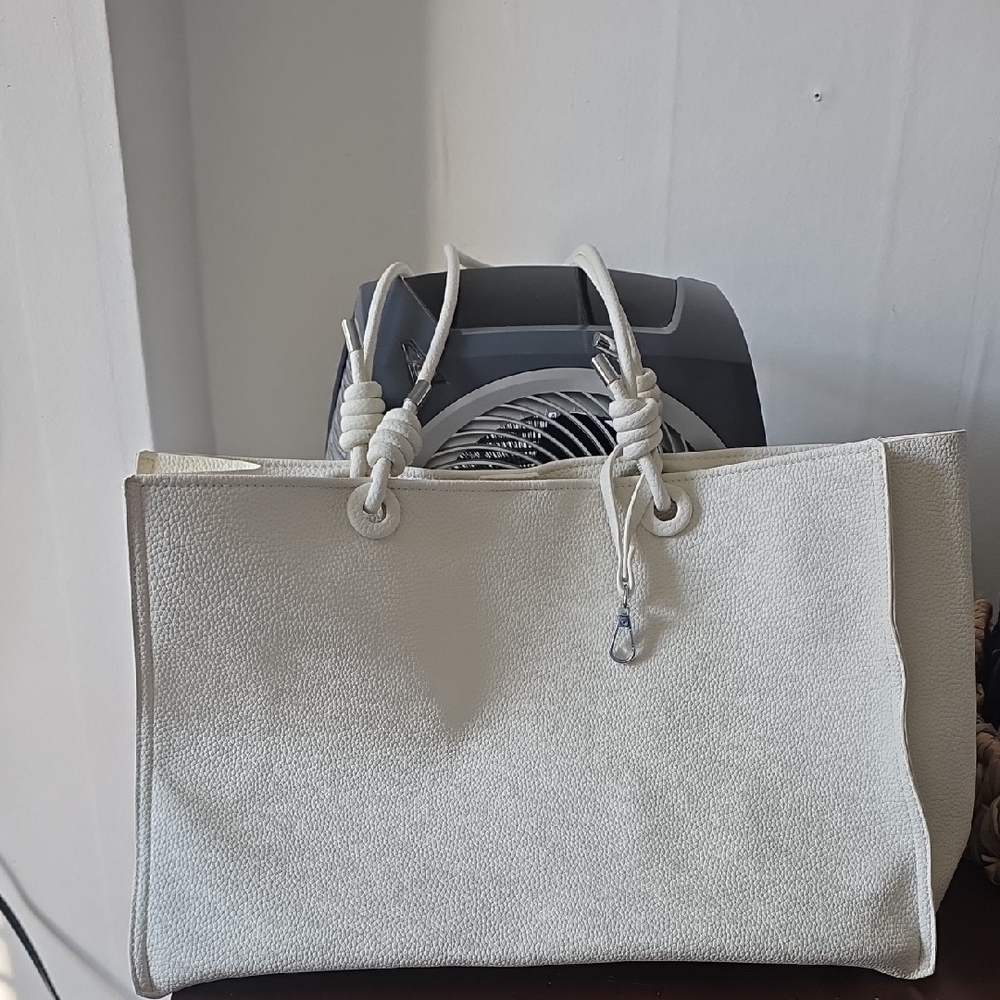 White Tote Bag